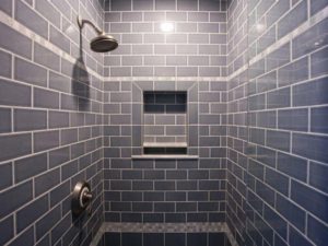 Tile and Grout Natural Stone Shower Cleaning